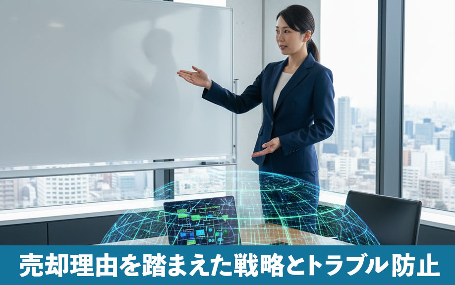 売却理由を踏まえた戦略とトラブル防止