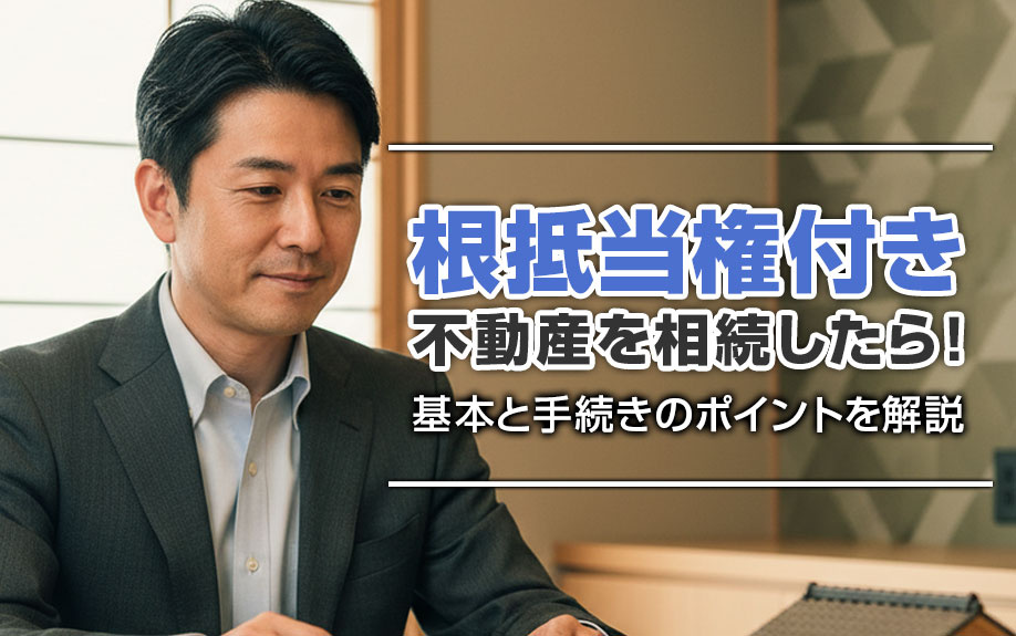 根抵当権付き不動産を相続したら！基本と手続きのポイントを解説