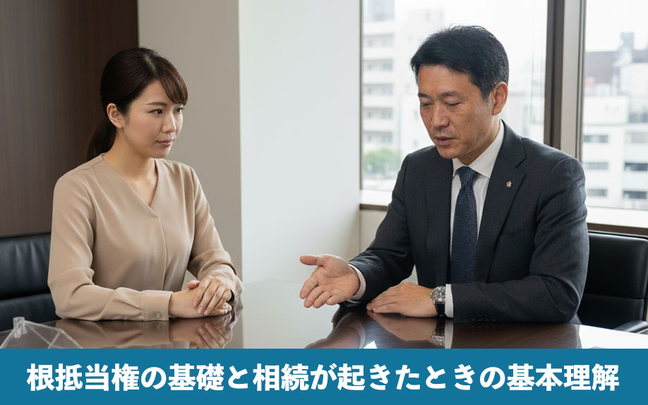 根抵当権の基礎と相続が起きたときの基本理解