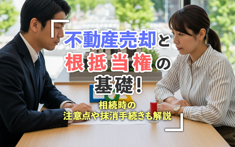 不動産売却と根抵当権の基礎！相続時の注意点や抹消手続きも解説の画像