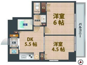 【ルーブル都立家政伍番館】の画像