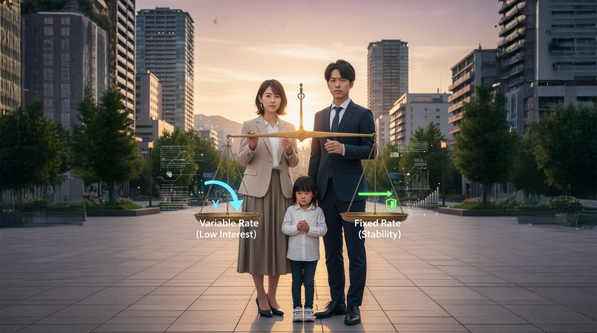 芦屋の住宅ローン、変動金利と固定金利どっちを選ぶべき？プロが教える判断基準の画像