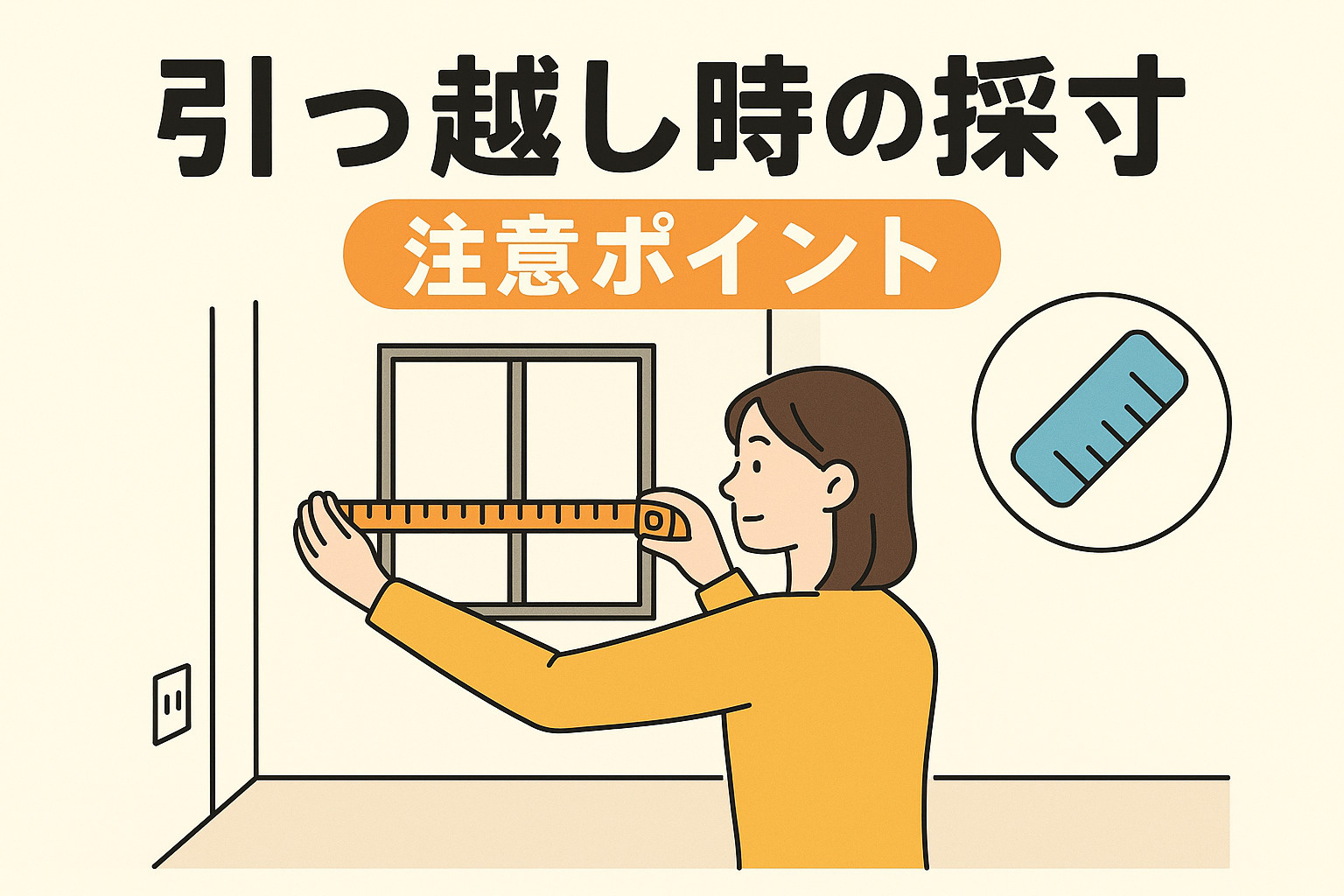 【保存版】引っ越し時に“必ず”採寸しておく場所まとめの画像