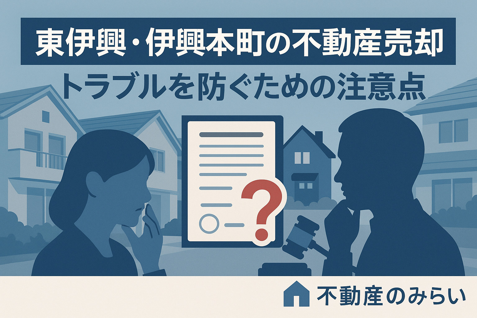 境界・設備・私道・書類チェックなど売却トラブル防止策のガイド画像
