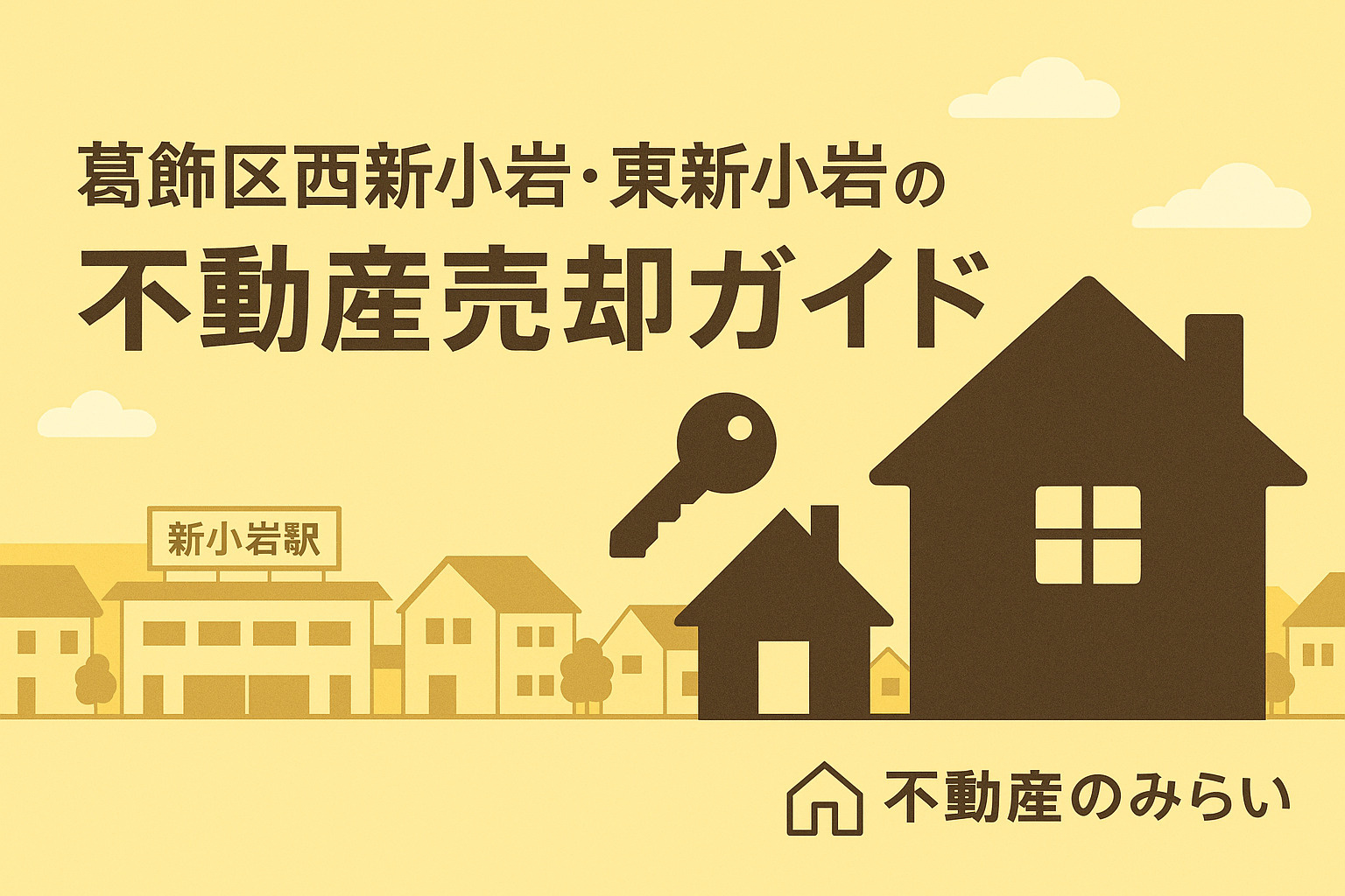【葛飾区・西新小岩／東新小岩】中古不動産売却を成功させる完全ガイドの画像