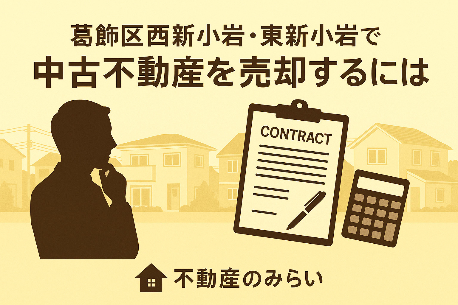 西新小岩・東新小岩の不動産市場と売却タイミングを示す解説画像