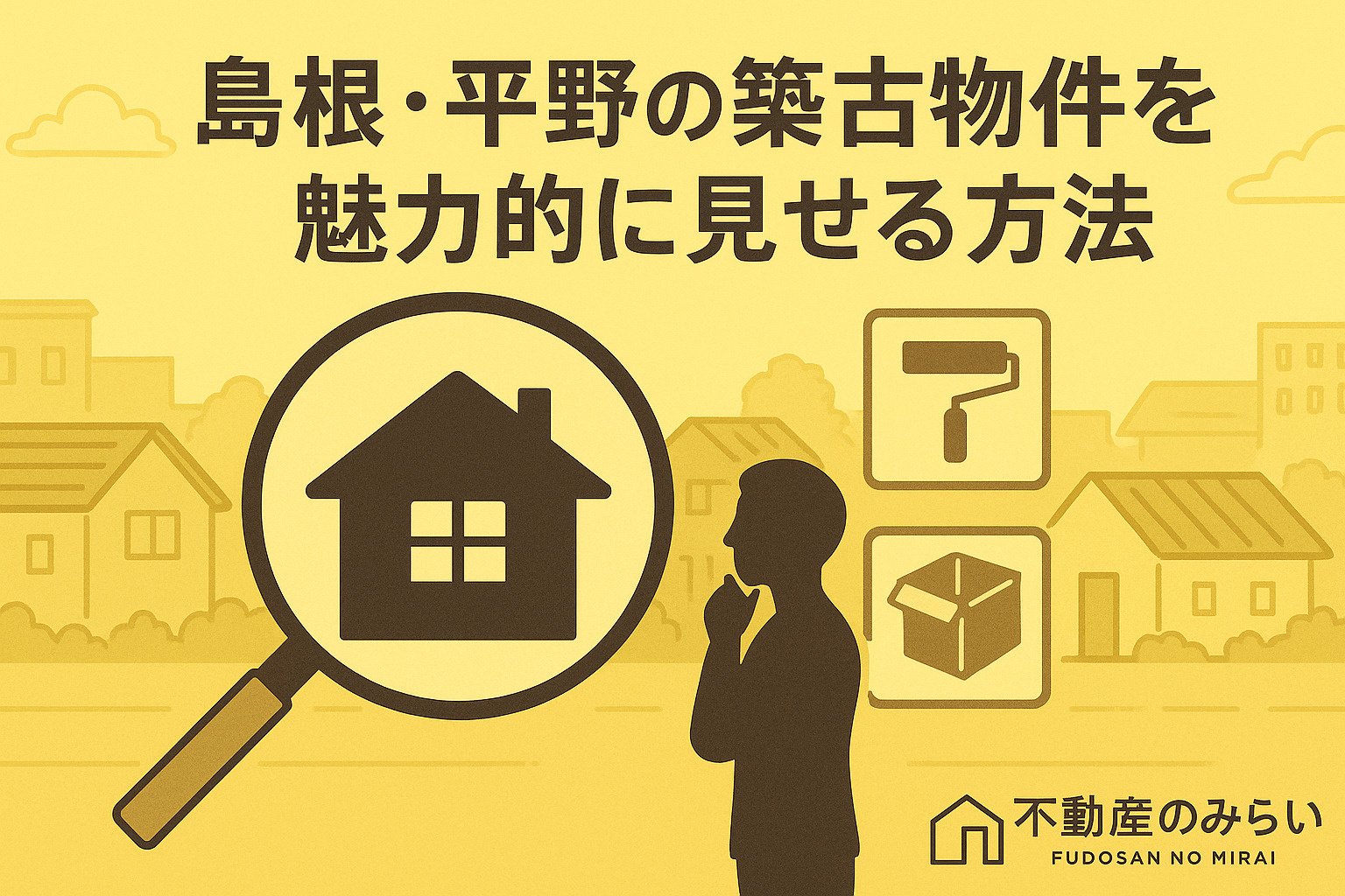 築古物件を魅力的に見せる方法をまとめた解説画像