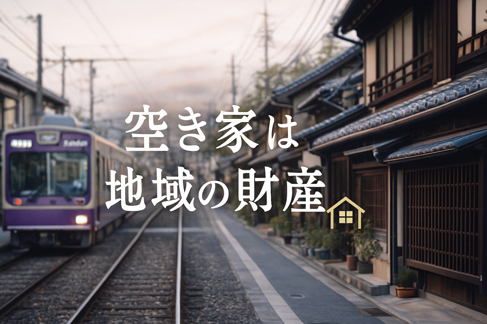 見方を変えると、空き家は地域の財産です！の画像