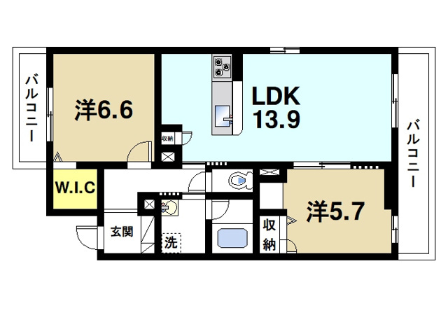 サクラ・メゾン　イーストの間取り図4