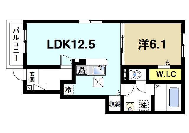 クラッシー　ハウスの間取り図1