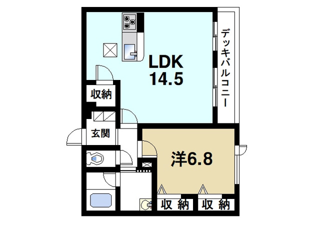 コティマヒルズ生駒の間取り図1