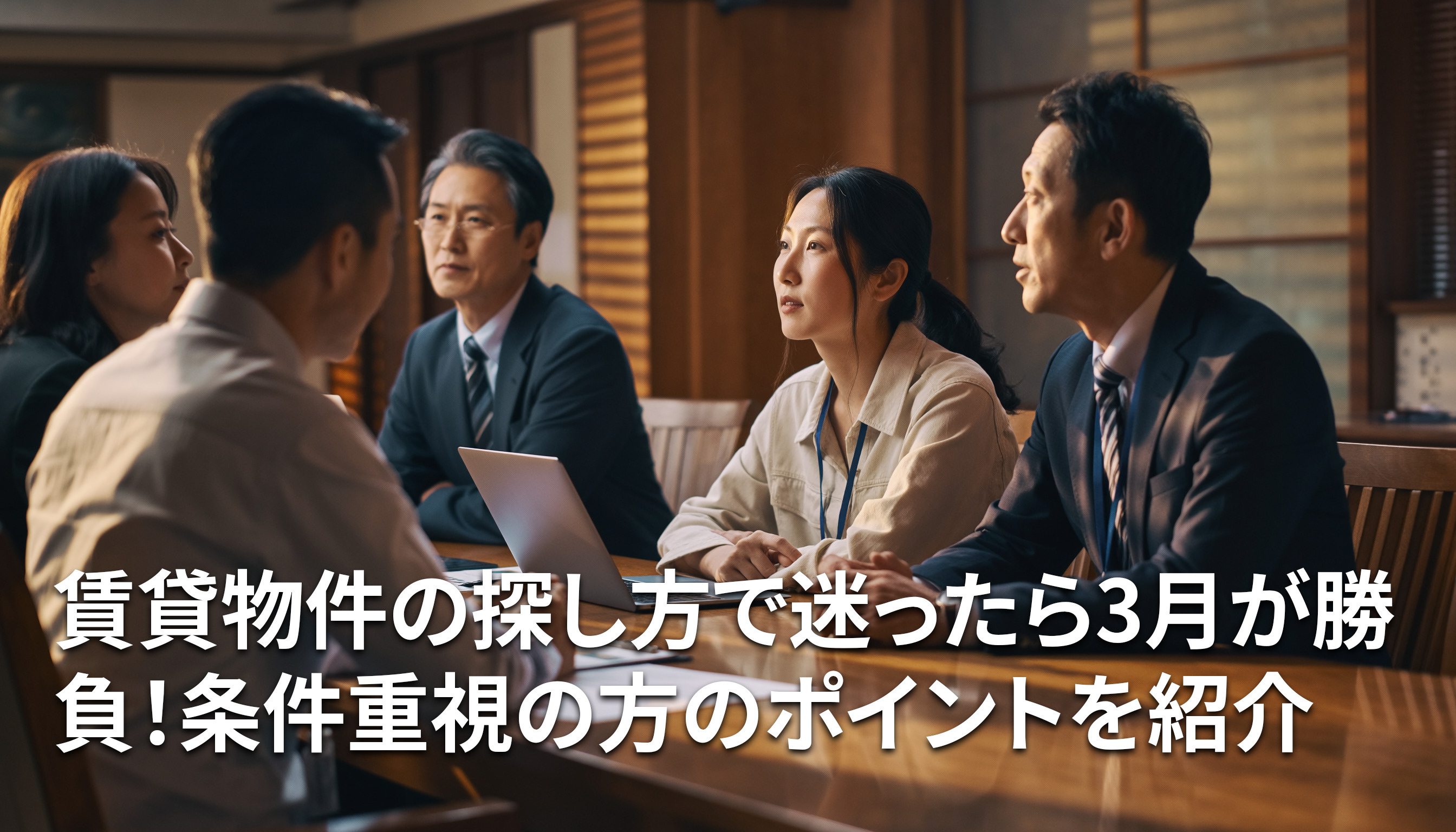 賃貸物件の探し方で迷ったら3月が勝負！条件重視の方のポイントを紹介の画像