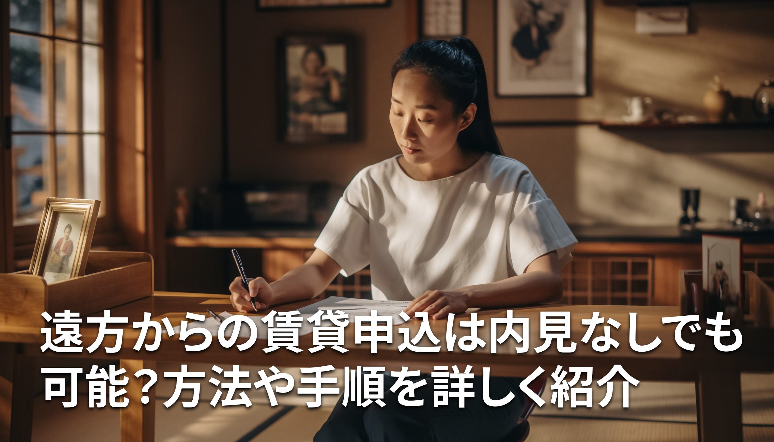 遠方からの賃貸申込は内見なしでも可能？方法や手順を詳しく紹介の画像