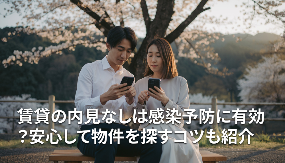 賃貸の内見なしは感染予防に有効？安心して物件を探すコツも紹介の画像