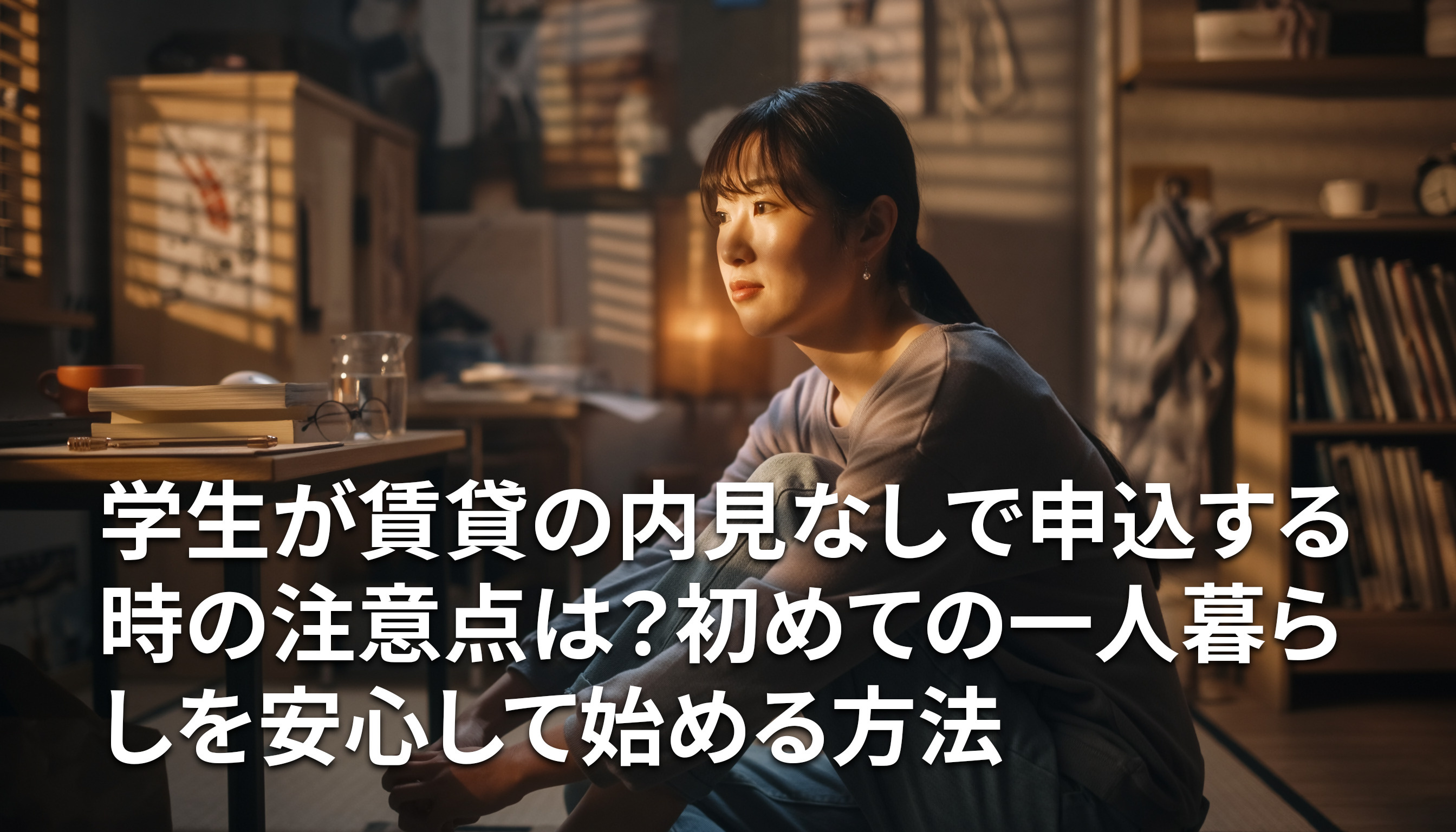 学生が賃貸の内見なしで申込する時の注意点は？初めての一人暮らしを安心して始める方法の画像