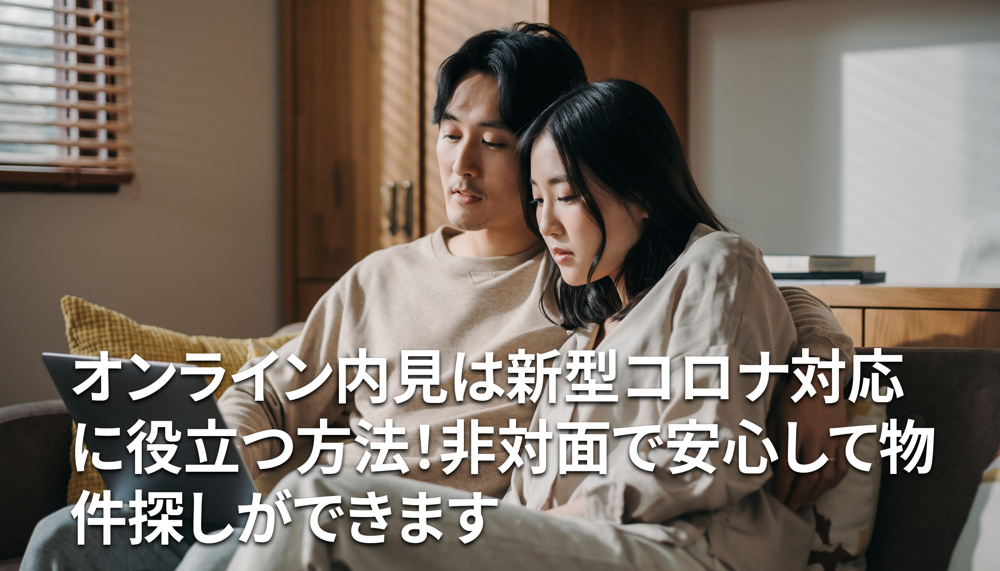 オンライン内見は新型コロナ対応に役立つ方法！非対面で安心して物件探しができますの画像