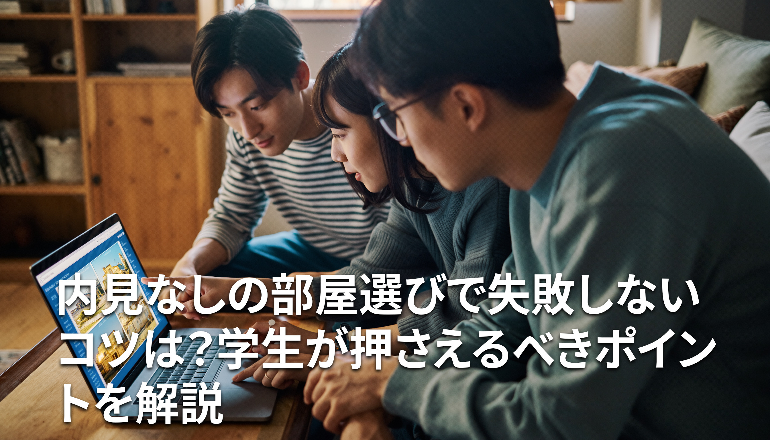 内見なしの部屋選びで失敗しないコツは？学生が押さえるべきポイントを解説の画像