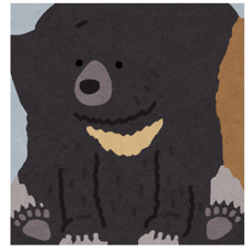 盛岡市のツキノワグマ対策の画像