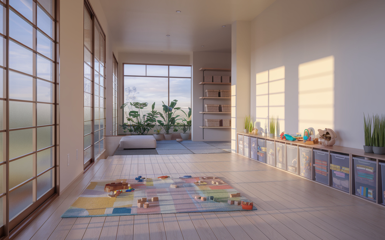子どもの主体性が伸びる片付けの工夫とは？フリースペースや見える収納で心の余裕も実現の画像