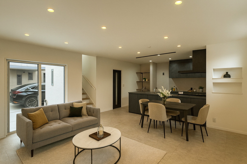 #77 グレイッシュトーンで魅せるホテルライクな住まいの画像