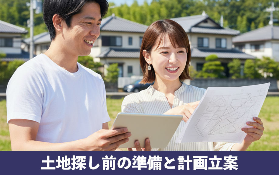 土地探しの流れと準備・計画立案のポイント