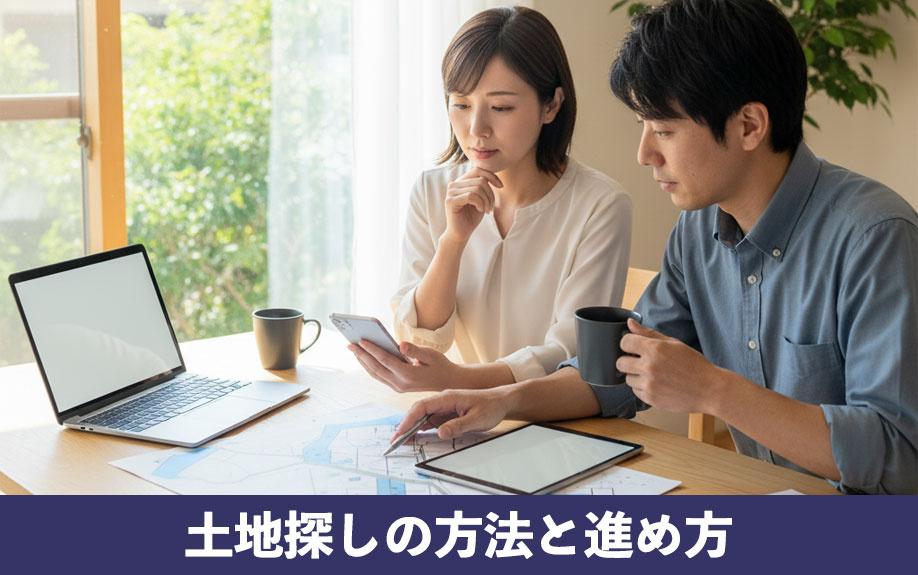 土地探しの流れと検索サイトの活用方法