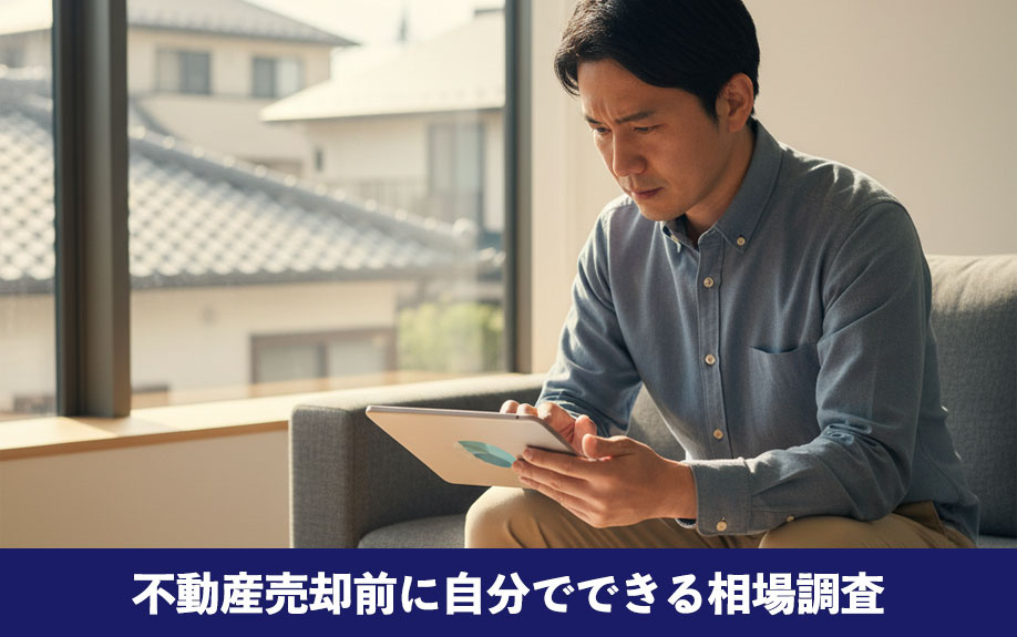不動産売却前に自分でできる相場調査