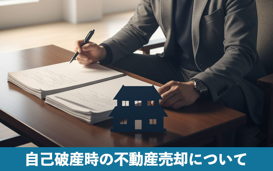 自己破産時の不動産売却について
