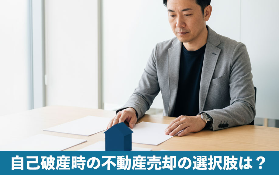 自己破産時の不動産売却の選択肢は？