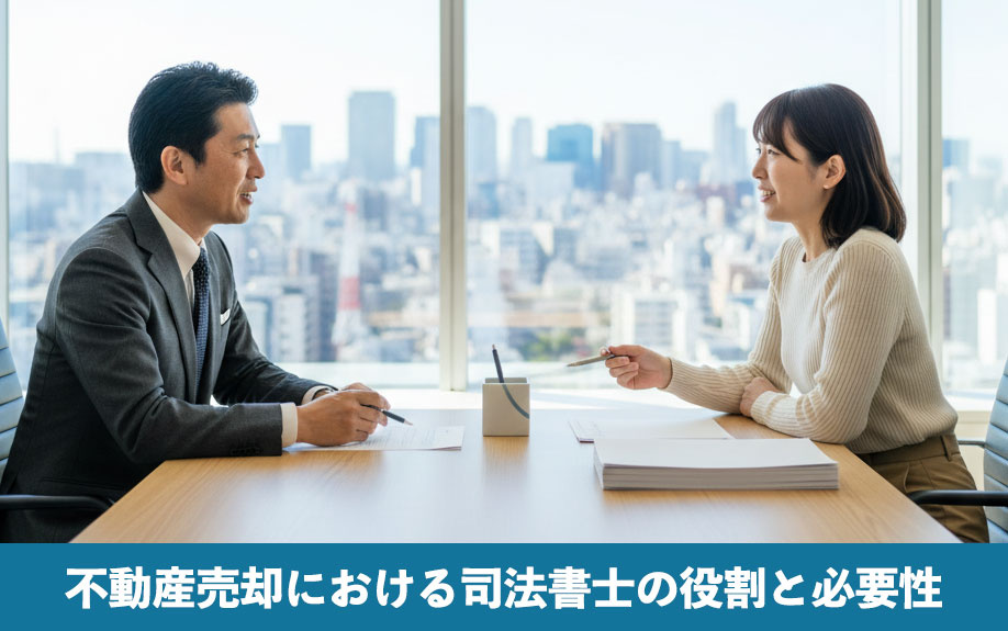 不動産売却における司法書士の役割と必要性