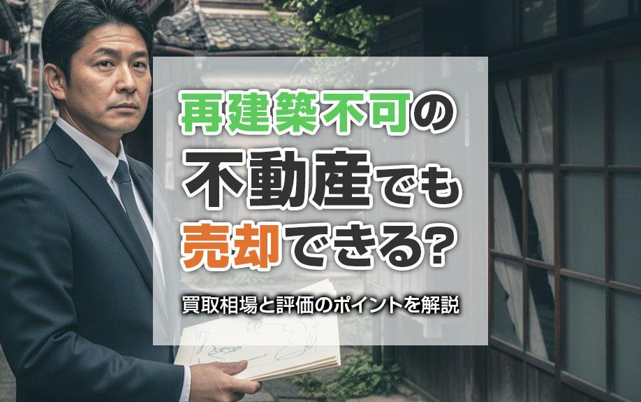 再建築不可の不動産でも売却できる？買取相場と評価のポイントを解説