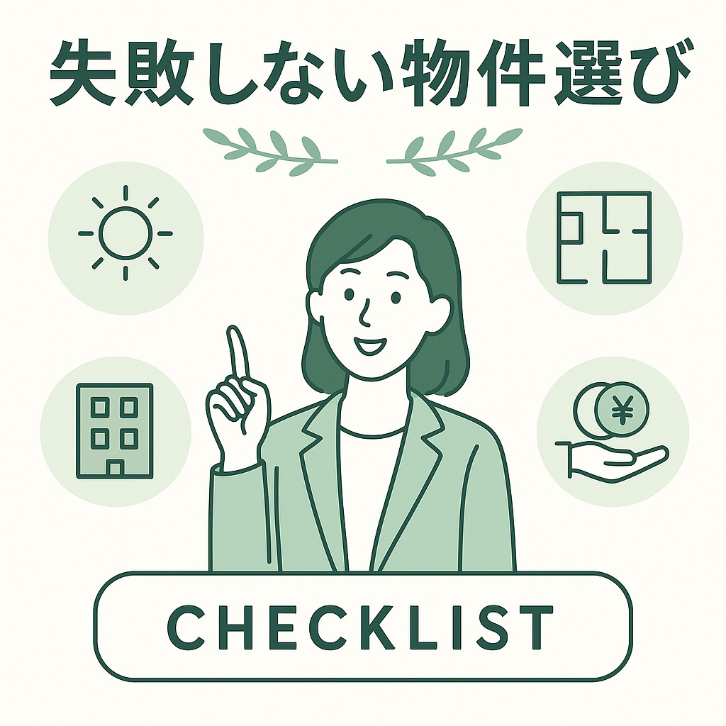 失敗しない物件選び｜プロが本音で教えるチェックポイントの画像