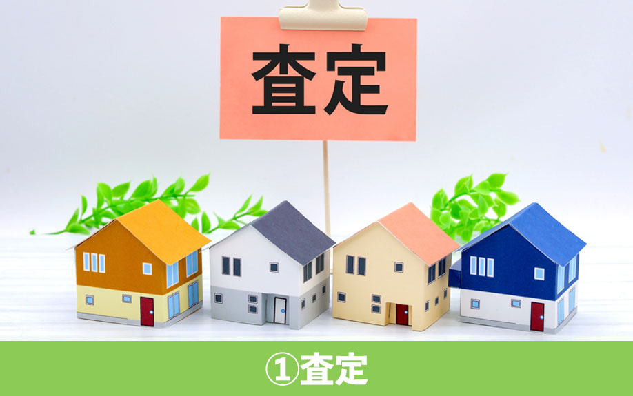 不動産売却の流れ①査定