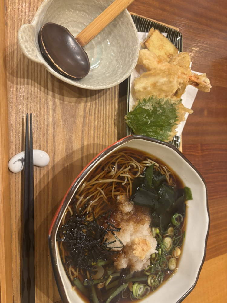 お蕎麦ランチの画像