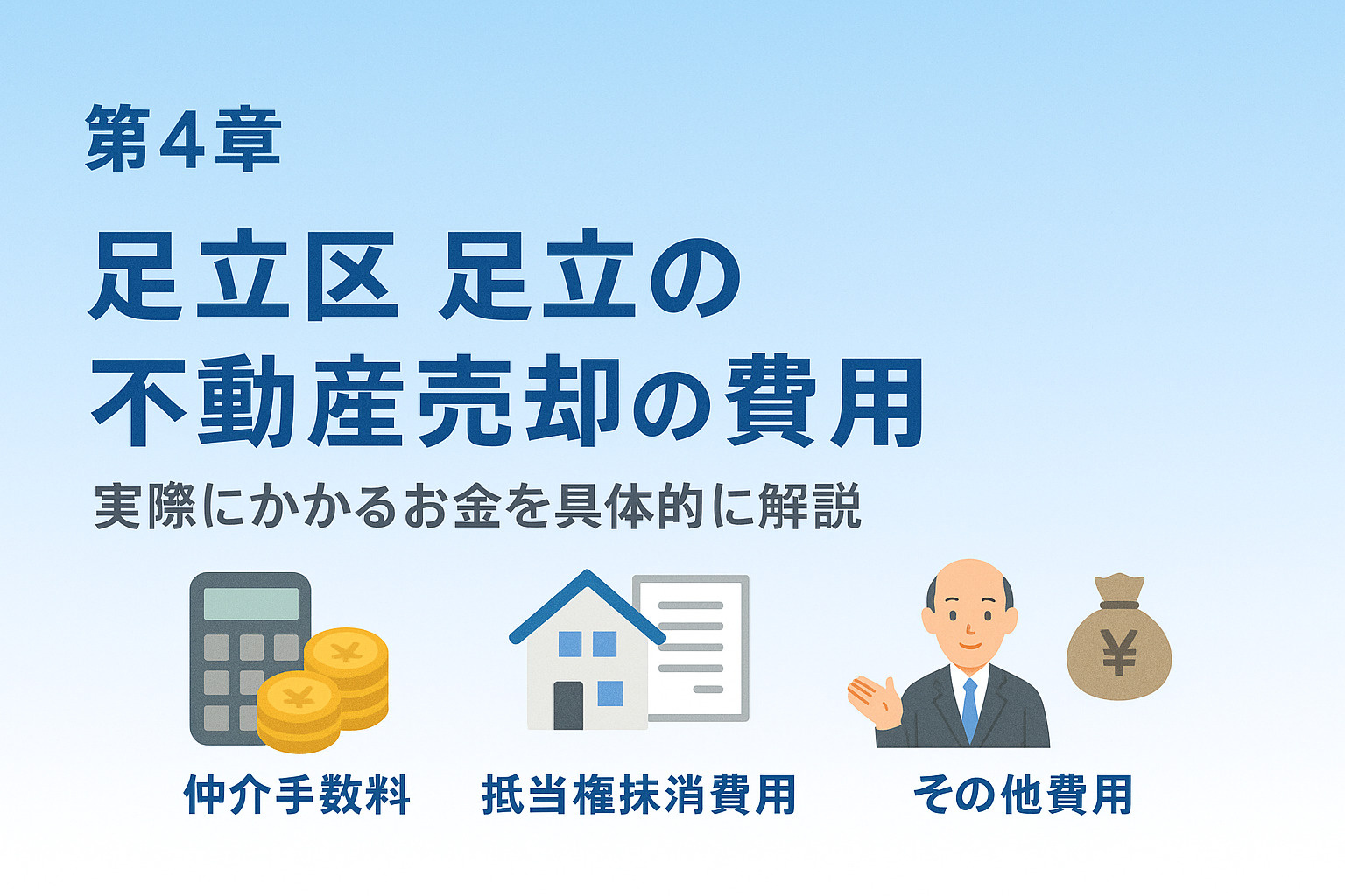 足立区足立の不動産売却で注意すべき落とし穴を示すイメージ画像