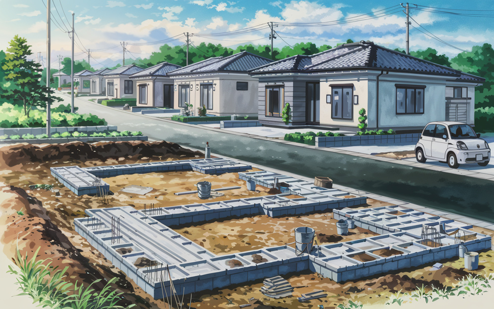 布基礎とベタ基礎の違いは何？メリットやデメリットも紹介の画像