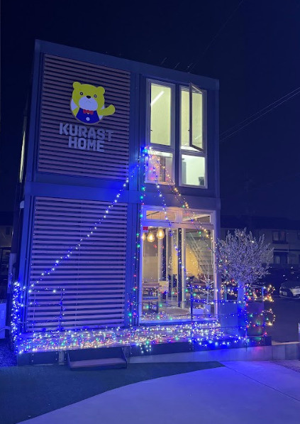 クラストホームのクリスマスツリーの画像