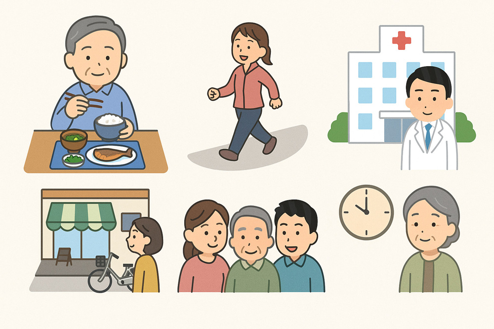 日本人が世界一長生きする理由 ― 食習慣・生活・文化の秘密 ―の画像