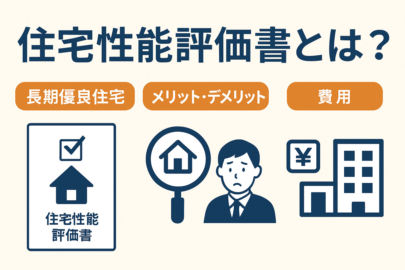 【完全ガイド】住宅性能評価書とは?長期優良住宅との違い・費用・メリットを徹底解説の画像
