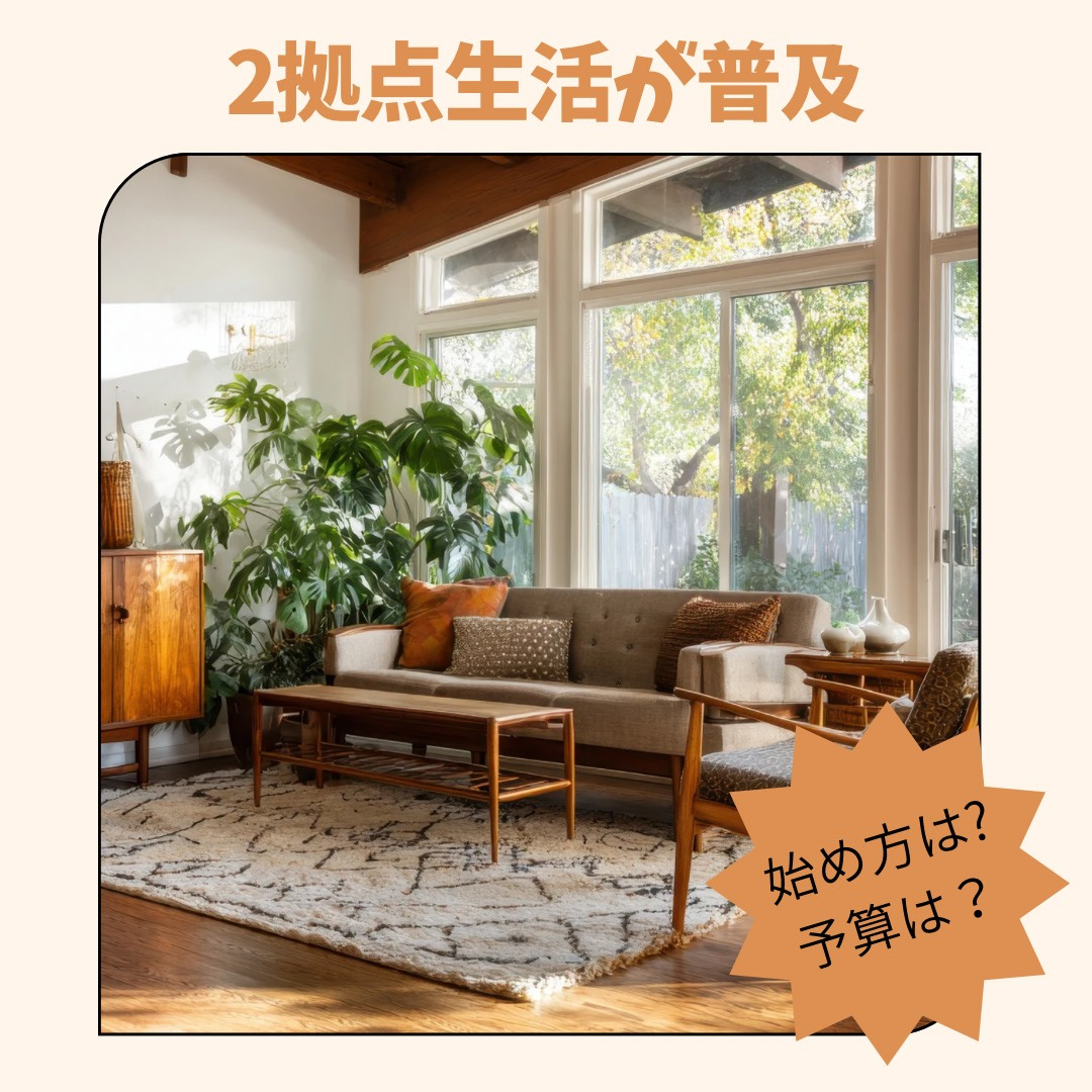 二拠点生活が2026年に普及する理由は？必要な予算や始め方もご紹介の画像