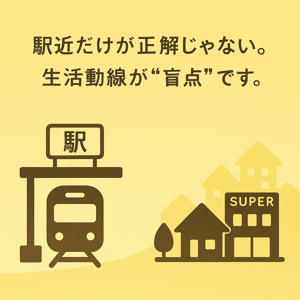 “駅近＝最強”と思ってるあなたへ。実は〇〇が盲点です～名古屋　My賃貸～の画像