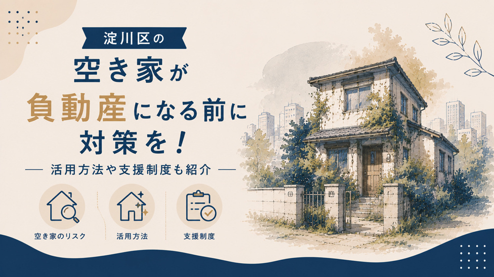 淀川区の空き家が負動産になる前に対策を！活用方法や支援制度も紹介の画像