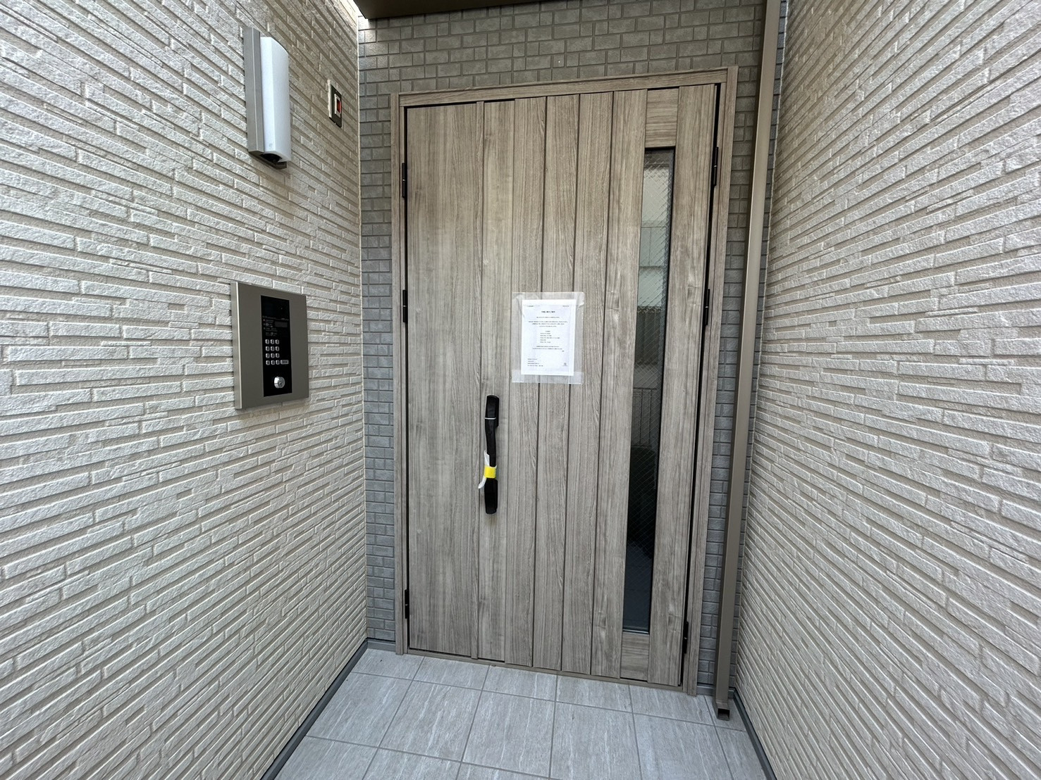 オートロック付きエントランス