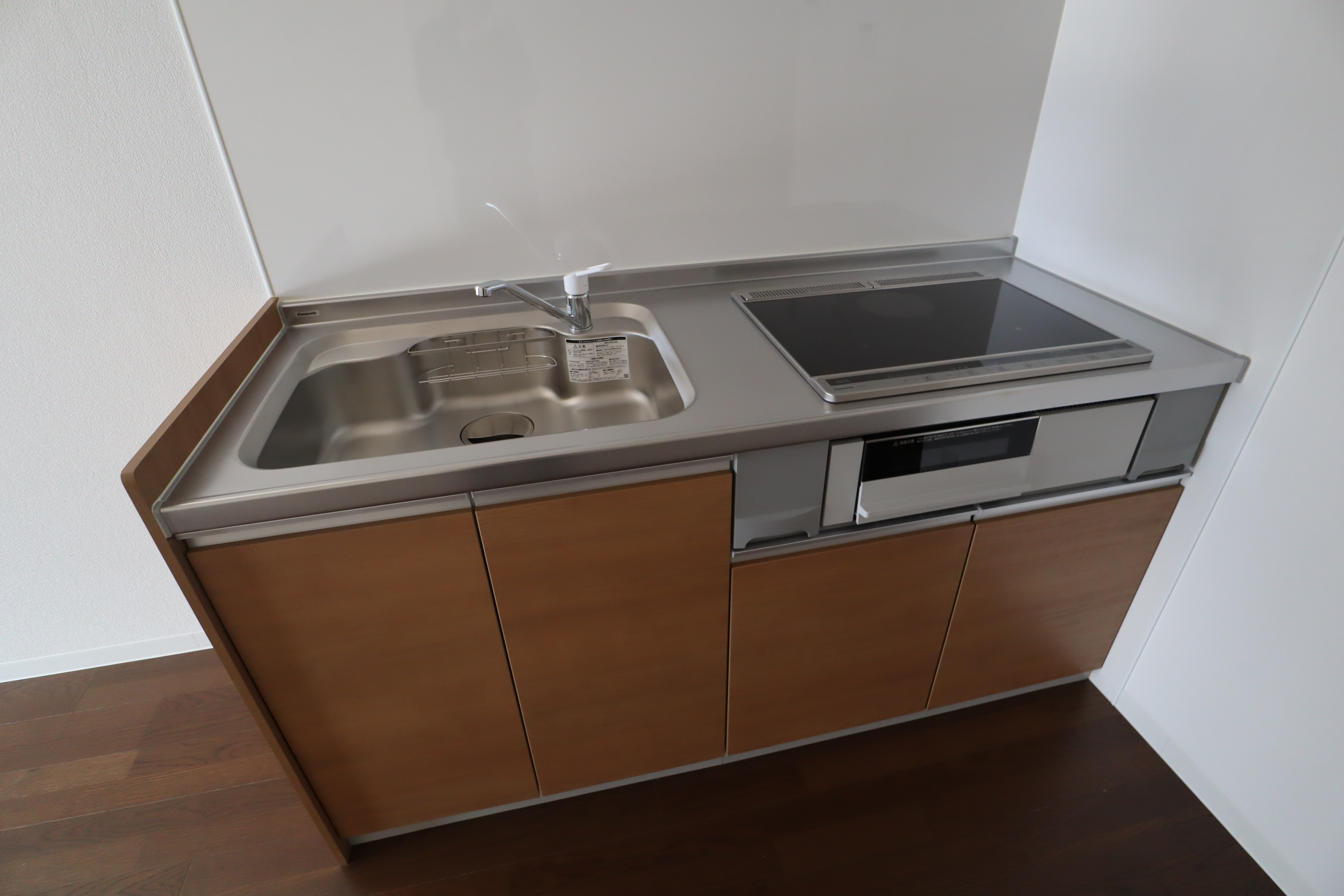 充実したキッチン設備