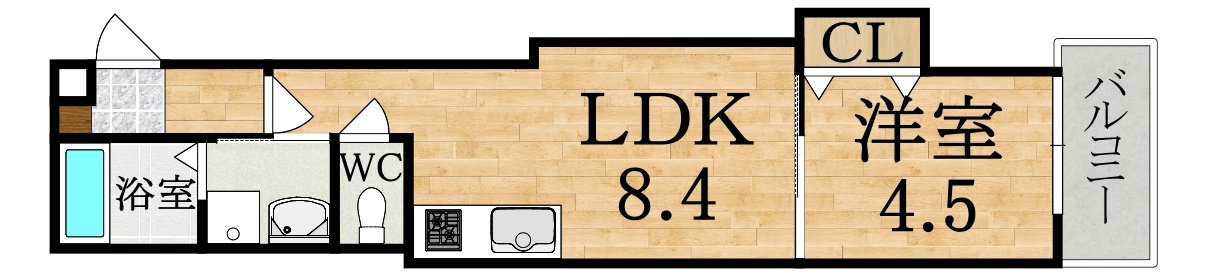 Bタイプ間取り図