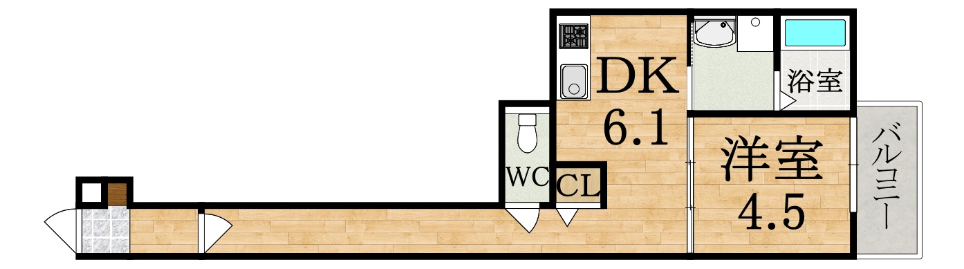 Dタイプ間取り図