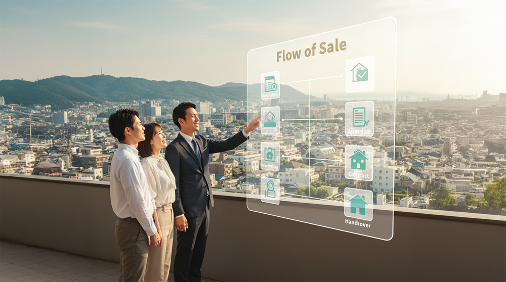 【芦屋の不動産売却】流れが分かれば怖くない！ご相談から引き渡しまで、プロが徹底サポートの画像