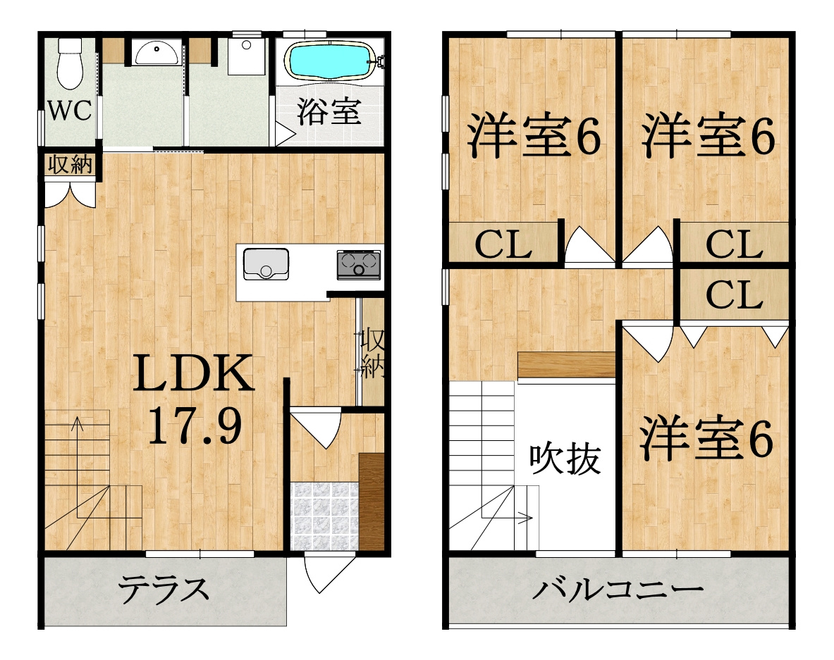 Cタイプ間取り図
