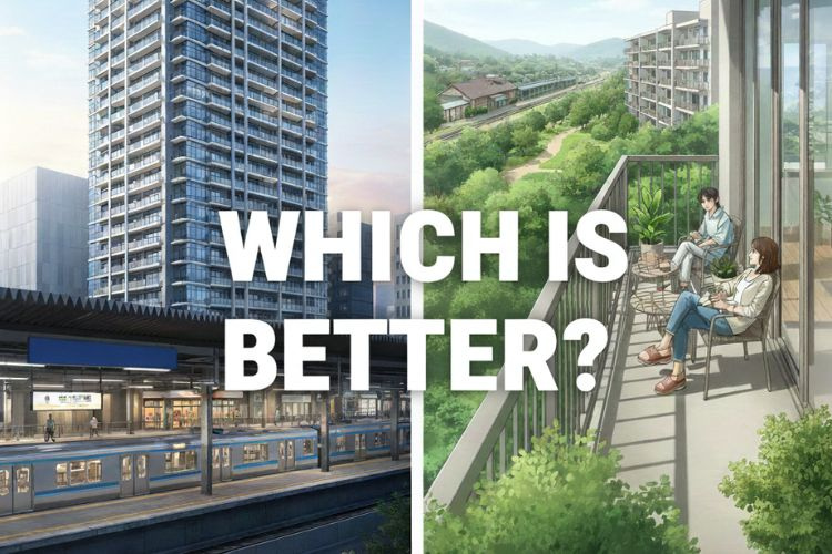 住戸を選ぶ際のポイントは何か？駅近のメリットや広さをとる魅力も解説の画像