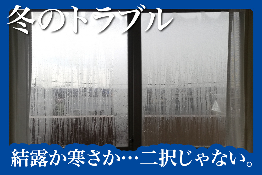 結露か寒さか…二択じゃない。の画像